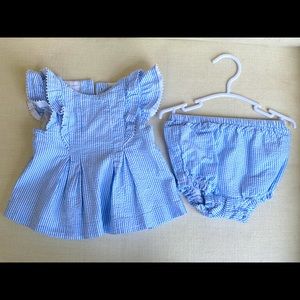 Janie and Jack baby girl dress 6-12 months